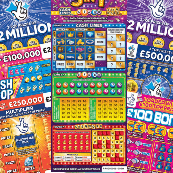 £100 scratch card bundle for 25p