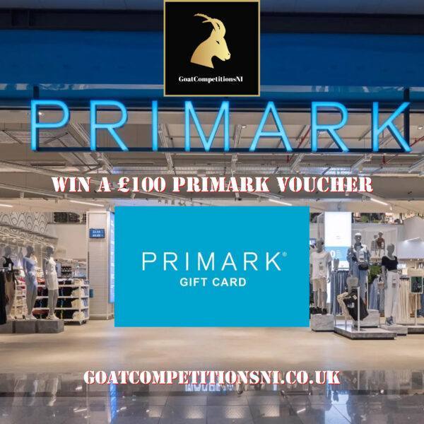 £100 Primark Voucher