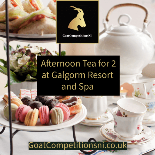 Afternoon Tea for 2 (or £50 cash)