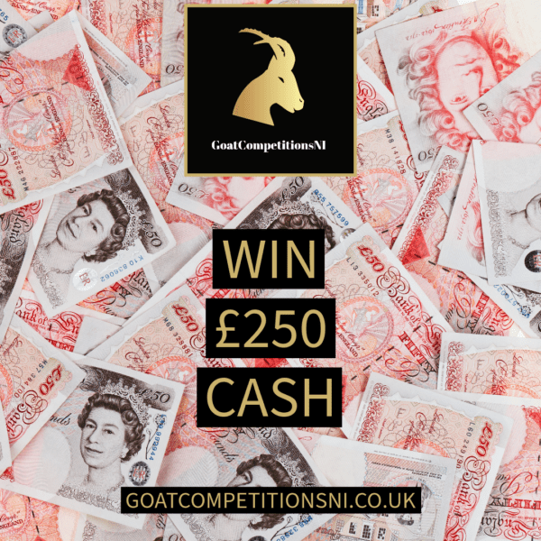 FREE TO ENTER £250 CASH