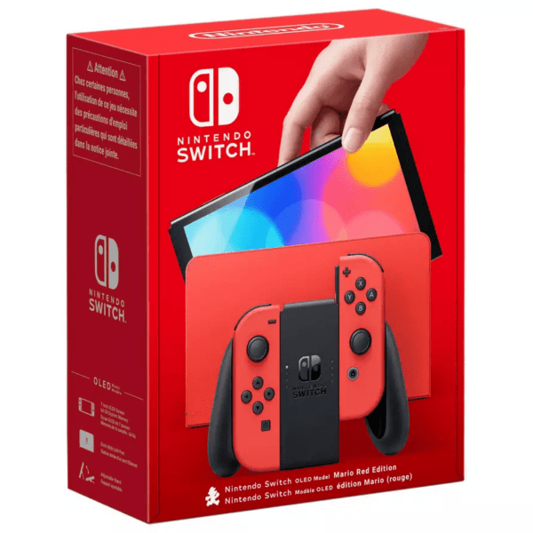 NINTENDO SWITCH OLED - MARIO RED