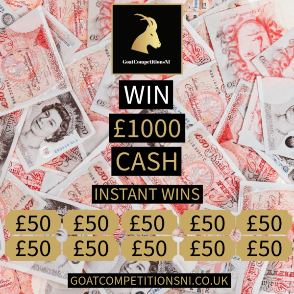 WIN £1000 + INSTANTS