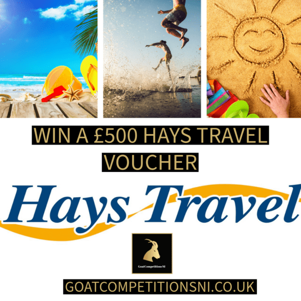WIN A £500 HAYS TRAVEL VOUCHER