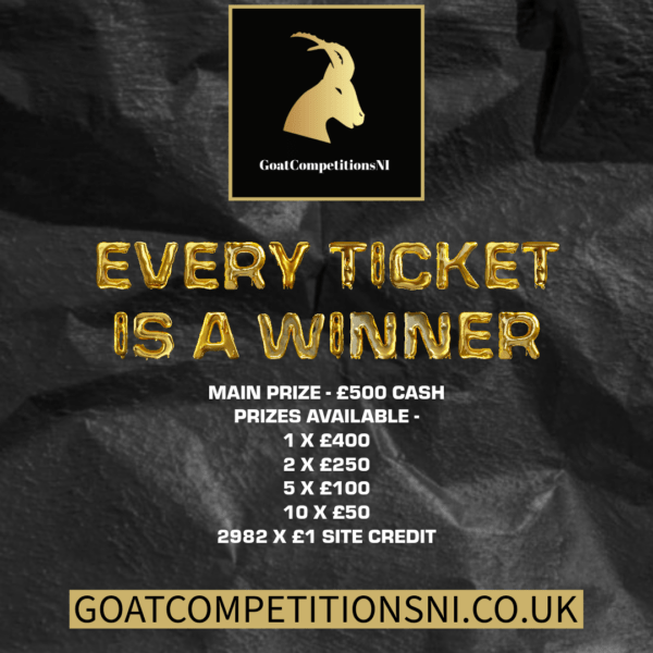 EVERY TICKET IS A WINNER!!