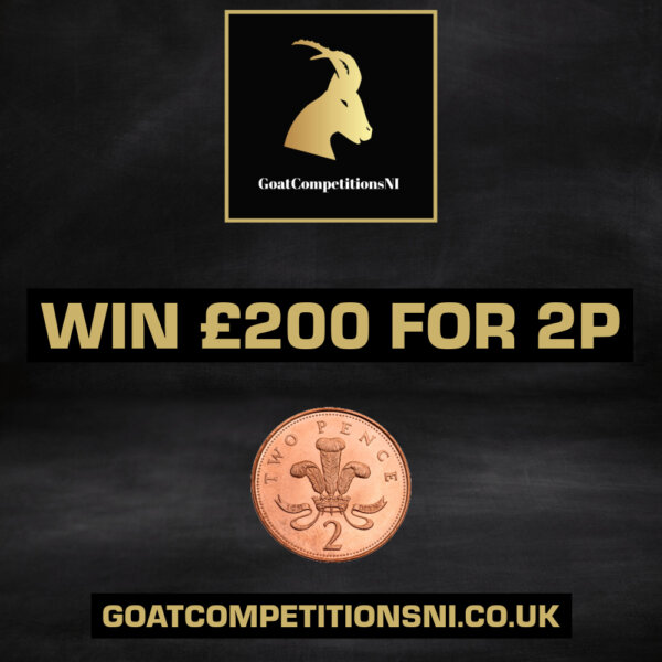 WIN £200 CASH FOR 2P! 04/06