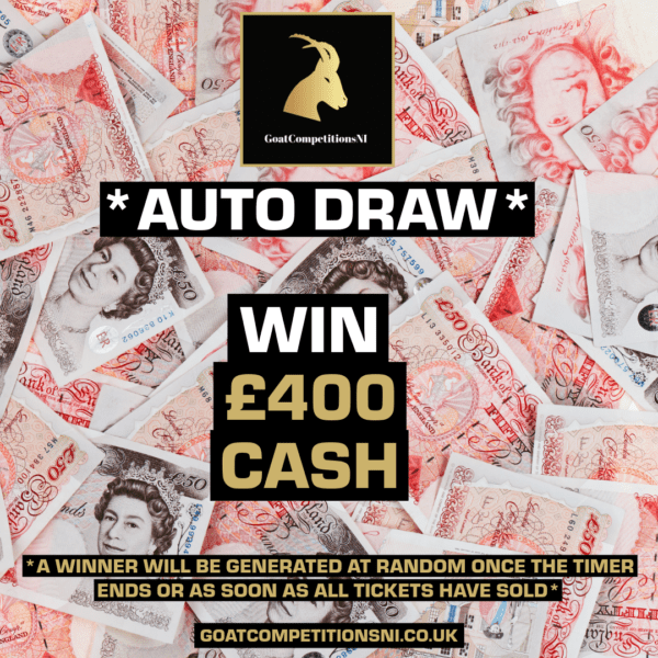 WIN £400 FOR 5P *AUTO DRAW*