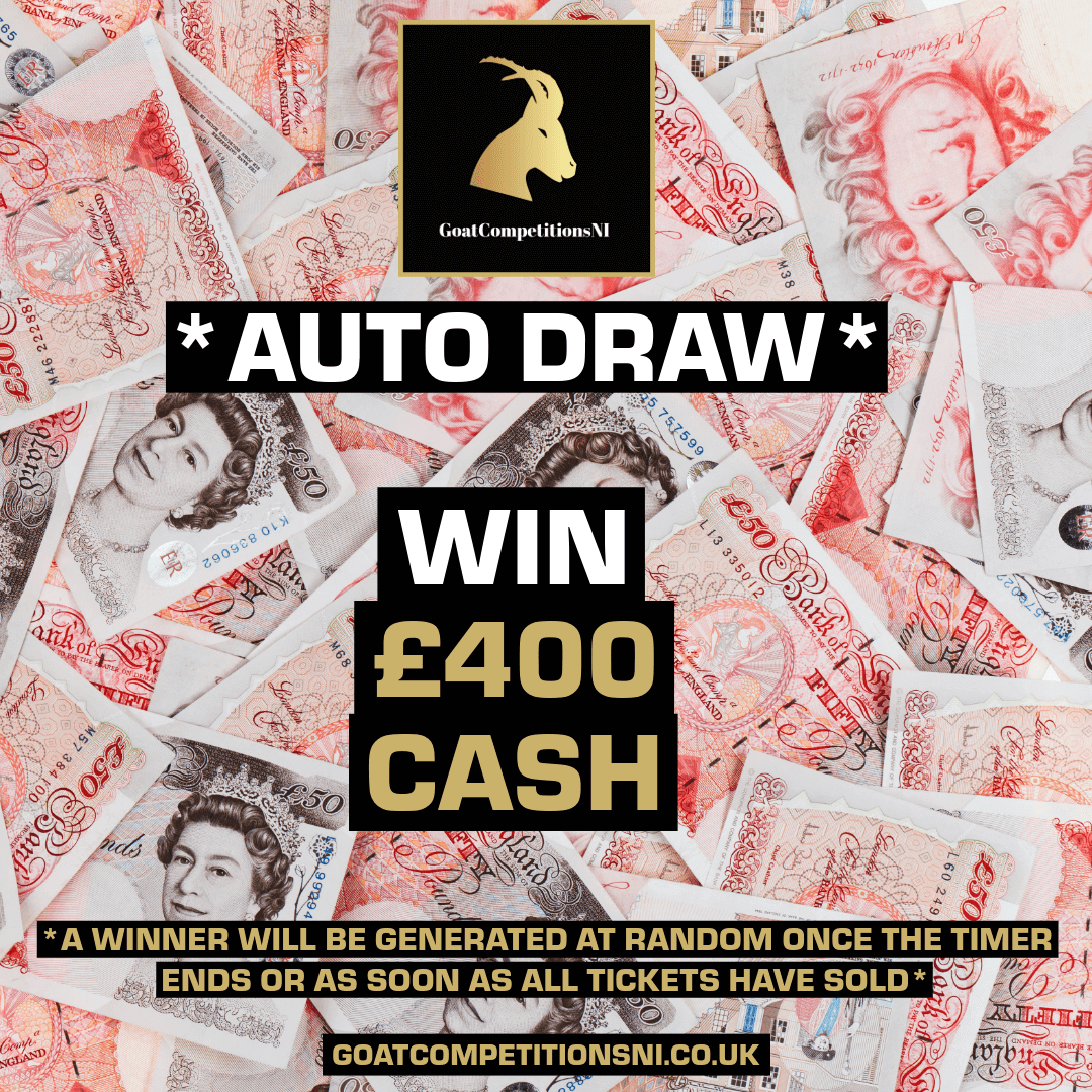 WIN £400 FOR 5P *AUTO DRAW*