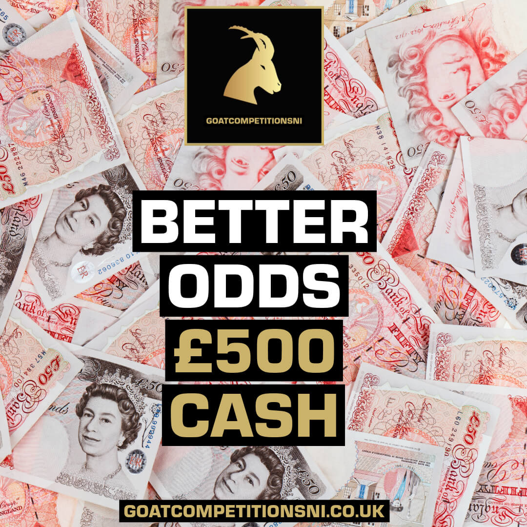 BETTER ODD £500 CASH 13/01