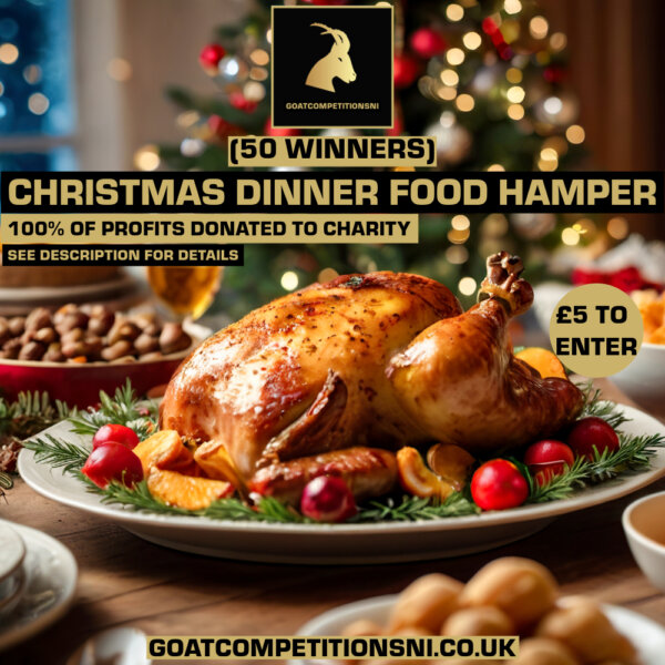 WIN A CHRISTMAS DINNER HAMPER (50 WINNERS)