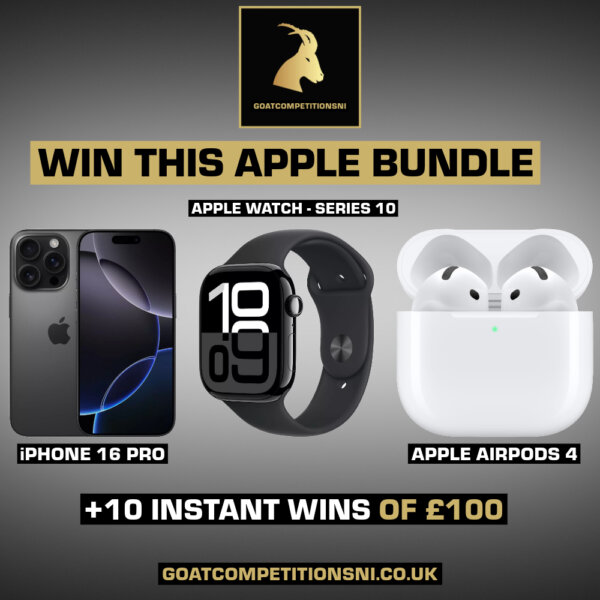 WIN THIS APPLE BUNDLE (OR £1,000 CASH)
