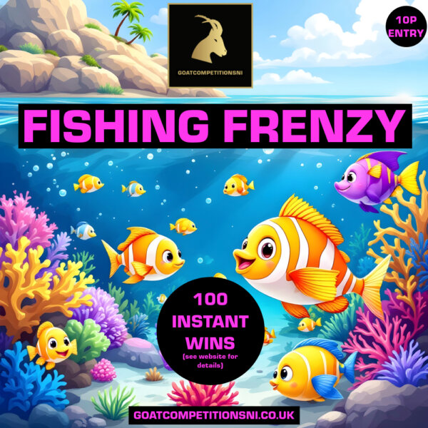 FISHING FRENZY - 10P TO PLAY