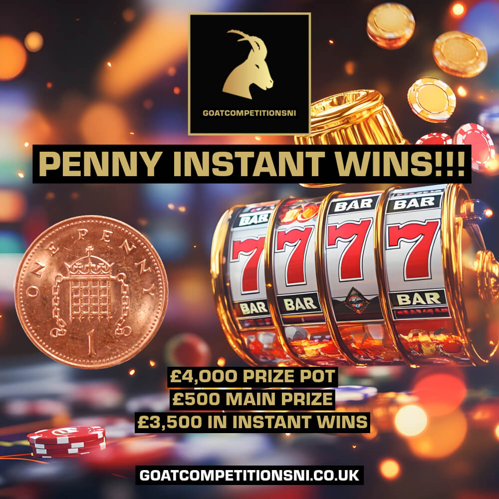 PENNY INSTANT WINS – £4,000 PRIZE POT (£500 END PRIZE) 05/06