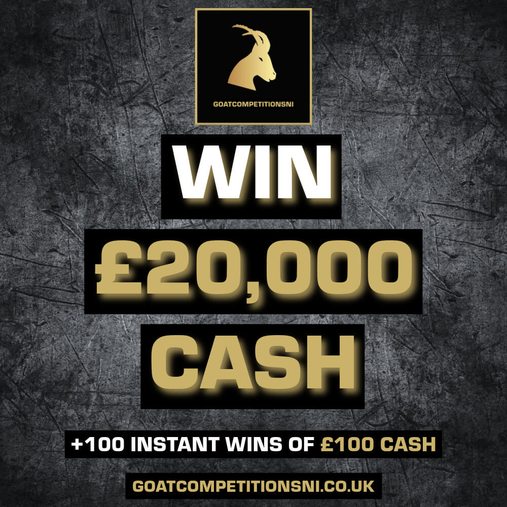 WIN £20,000 TAX FREE CASH + x100 INSTANTS WINS OF £100