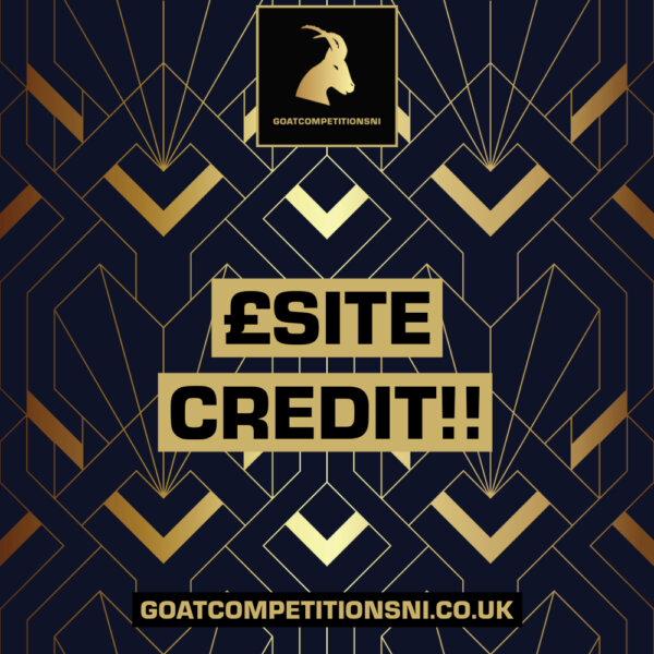 x4 WINNERS OF £25 SITE CREDIT - AUTO DRAW