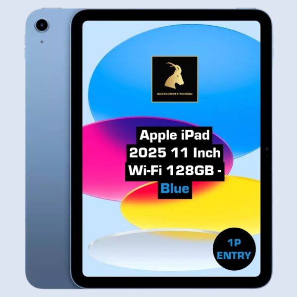 APPLE iPAD 2025 11 INCH WI-FI 128GB BLUE (OR £275 CASH ALT)