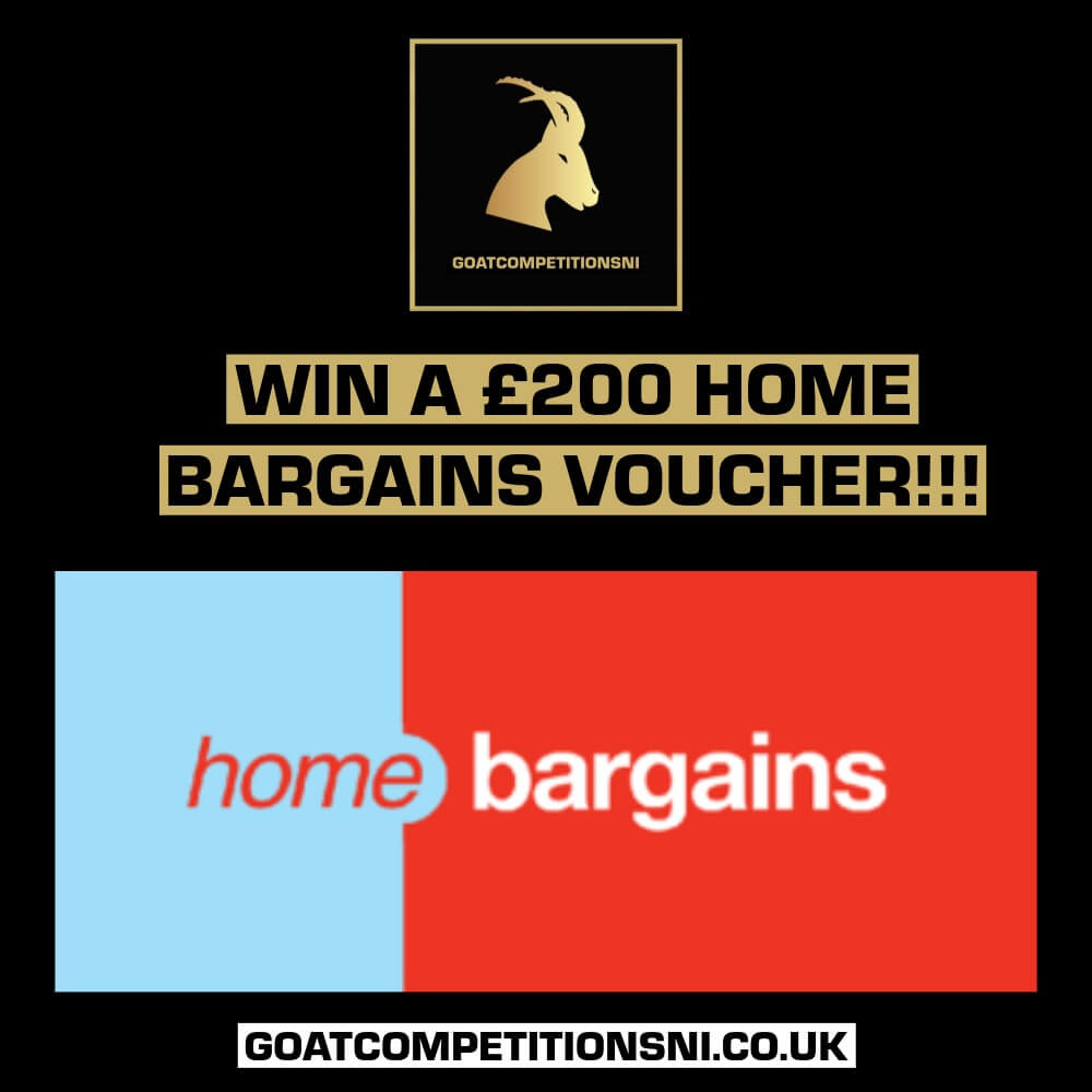 48 HOUR FLASH COMP! - TWO WINNERS OF A £200 HOME BARGAINS VOUCHER!